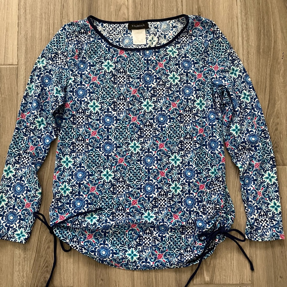 Talbots Multicolor Rashguard